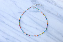 Load image into Gallery viewer, Rainbow Luster Beaded Choker Necklace