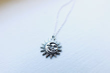 Load image into Gallery viewer, Celestial Sun & Moon Necklace