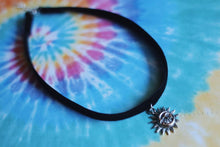 Load image into Gallery viewer, Velvet Celestial Sun & Moon Choker
