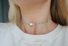 Load image into Gallery viewer, Pearl Surf Seed Beaded Choker Necklace