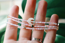 Load image into Gallery viewer, Dream Moon & Stars Seed Beaded Wrap Bracelet