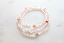 Load image into Gallery viewer, Dream Moon & Stars Seed Beaded Wrap Bracelet