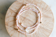 Load image into Gallery viewer, Dream Moon & Stars Seed Beaded Wrap Bracelet