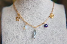 Load image into Gallery viewer, Good Fortune Gold Charm Necklace
