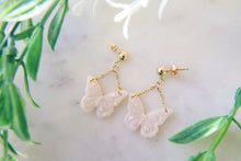 Load image into Gallery viewer, Opal Butterfly Earrings