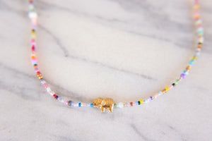 Rainbow Elephant Wrap Bracelets