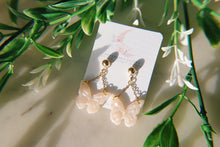 Load image into Gallery viewer, Opal Butterfly Earrings