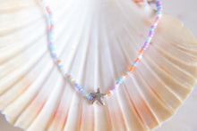 Load image into Gallery viewer, Beach Bum Starfish Seed Beaded Wrap Bracelet