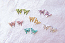 Load image into Gallery viewer, Mini Butterfly Earring Studs