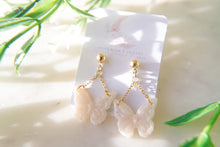 Load image into Gallery viewer, Opal Butterfly Earrings
