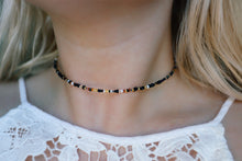 Load image into Gallery viewer, Autumn Seed Beaded Choker Necklace