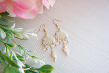 Load image into Gallery viewer, Storm Cloud Opal Polymer Clay Earrings