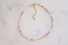 Load image into Gallery viewer, Endless Summer Seed Beaded Choker Necklace