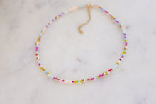 Load image into Gallery viewer, Endless Summer Seed Beaded Choker Necklace