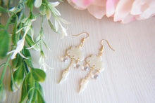 Load image into Gallery viewer, Storm Cloud Opal Polymer Clay Earrings