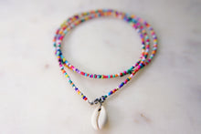 Load image into Gallery viewer, Boheme rainbow wrap necklace