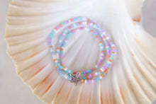 Load image into Gallery viewer, Beach Bum Starfish Seed Beaded Wrap Bracelet