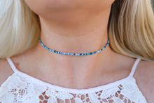 Load image into Gallery viewer, Surfside Seed Beaded Choker Necklace