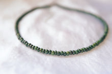 Load image into Gallery viewer, Dark Earthly Marbled Seed Beaded Choker