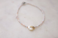 Load image into Gallery viewer, Dream Moon &amp; Star Seed Beaded Anklet
