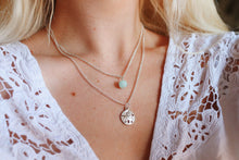 Load image into Gallery viewer, Sea of Life Sand Dollar Layered Necklace