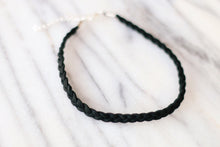 Load image into Gallery viewer, Vegan Suede Braided Choker Necklace