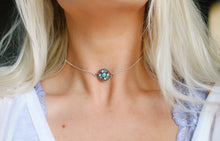 Load image into Gallery viewer, Mandala Chain Choker Necklace