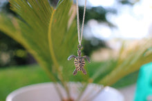 Load image into Gallery viewer, Dainty Sea Turtle Necklace, Beach Jewelry, Handmade Necklace
