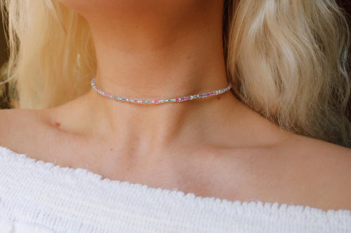 Day Dreamer Beaded Choker Necklace