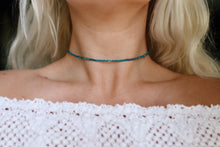 Load image into Gallery viewer, Malibu Crush Glass Beaded Choker Necklace