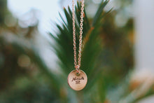 Load image into Gallery viewer, Namaste Coin Necklace