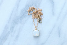Load image into Gallery viewer, Opal Bezel Necklace