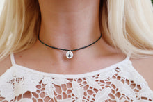 Load image into Gallery viewer, Marbled Evergreen Seed Beaded Choker Necklace