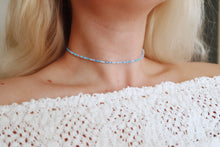Load image into Gallery viewer, Gypsea Frosted Beaded Choker Necklace