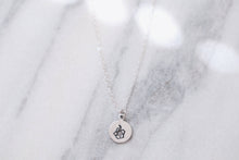 Load image into Gallery viewer, Choose your design dainty hand stamped choker necklace