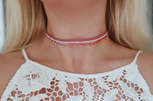 Tiny Tassel Bohemian Choker Necklace