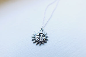 Celestial Sun & Moon Necklace