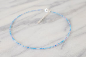 Gypsea Frosted Beaded Choker Necklace