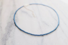 Load image into Gallery viewer, Wild Indigo Seed Beaded Choker Necklace