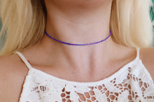 Load image into Gallery viewer, Riviera Iridescent Seed Beaded Choker