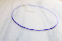 Load image into Gallery viewer, Riviera Iridescent Seed Beaded Choker