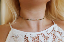 Load image into Gallery viewer, Earthly Crisp Autumn Seed Beaded Choker Necklace