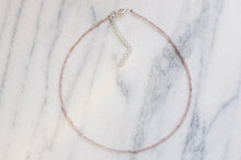 Load image into Gallery viewer, Blush Beaded Choker Necklace