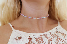 Load image into Gallery viewer, Wanderlust Seed Beaded Choker Necklace