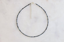 Load image into Gallery viewer, Midnight Seed Beaded Choker Necklace