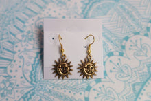 Load image into Gallery viewer, Celestial Sun &amp; Moon Earrings