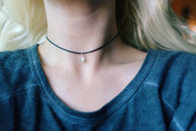 Load image into Gallery viewer, Tiny Heart Cotton Choker Necklace