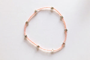 Glass Beaded Stars Anklets