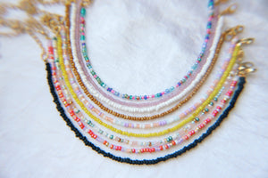 Seed Beaded Anklets