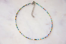 Load image into Gallery viewer, Hang Ten Multi Seed Beaded Choker Necklace
